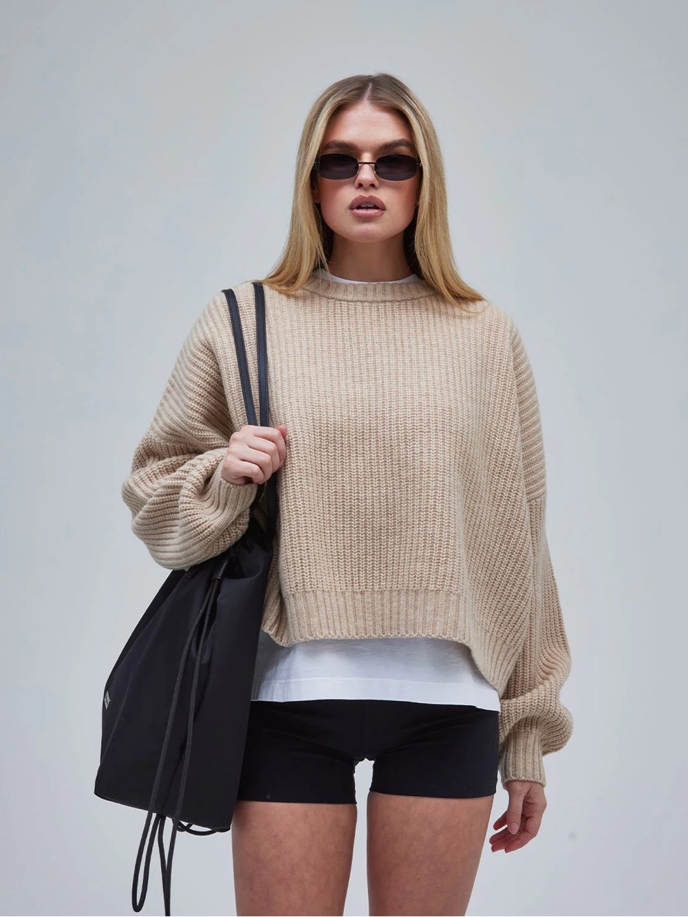 Topanga Knit Sweater - Oat s/xs